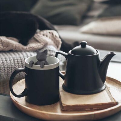 Purr Tea Black Cat Tea Infuser