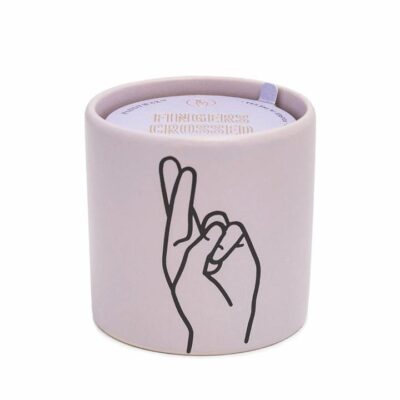 Fingers Crossed Wisteria & Willow Candle