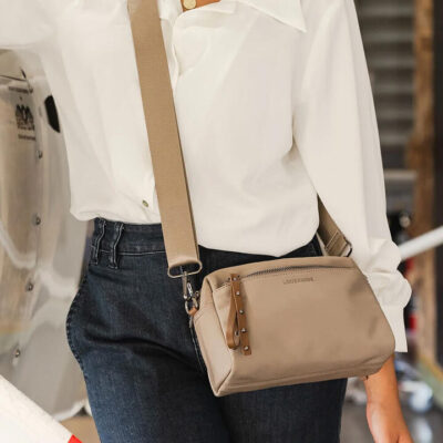 Louenhide Rowie Box Sling Bag - Coffee