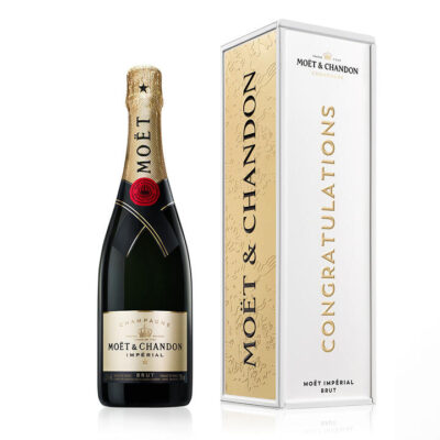 Moet & Chandon - Congratulations Metal Gift Box