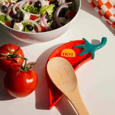 Hot Chilli Ceramic Spoon Rest