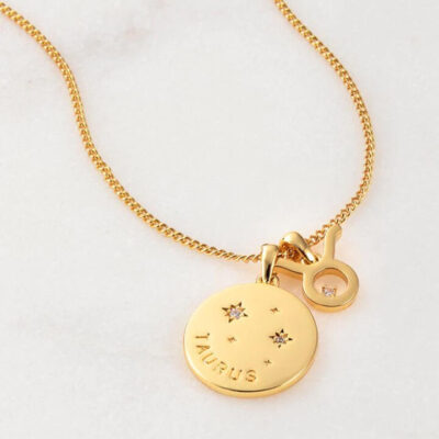 Zodiac Necklace - Taurus